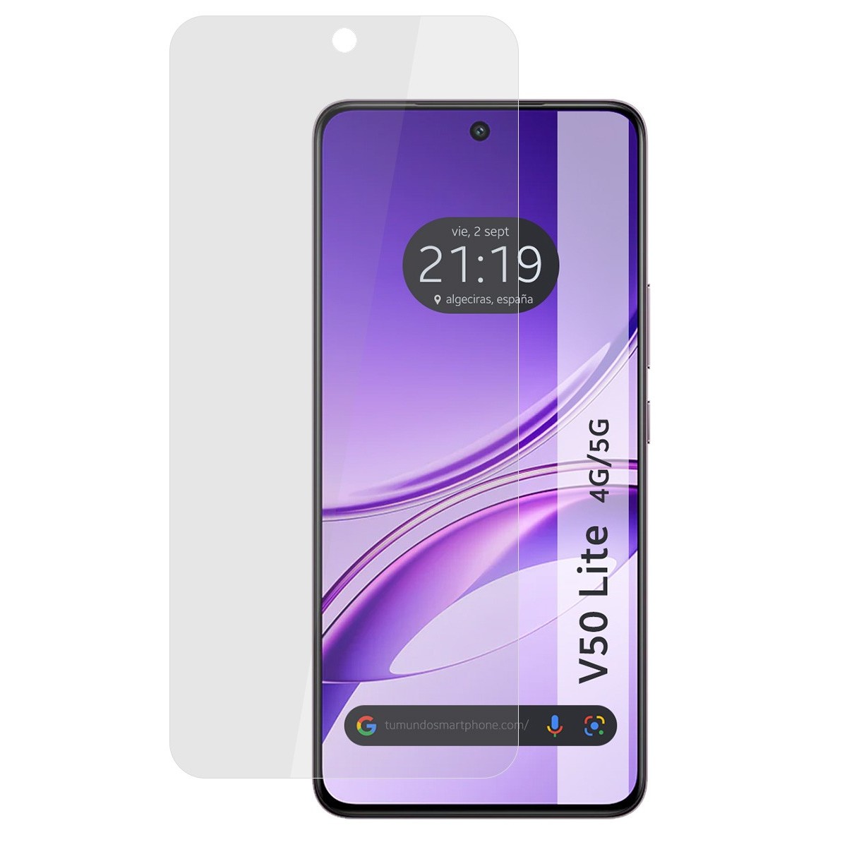 Protector Pantalla Hidrogel Mate Antihuellas para Vivo V50 Lite 4G / 5G