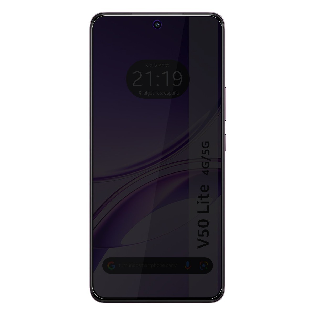 Protector Pantalla Hidrogel Privacidad Antiespías para Vivo V50 Lite 4G / 5G