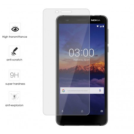 Protector Cristal Templado para Nokia 3.1 (2018) Vidrio
