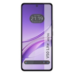 Protector Cristal Templado Completo 5D Full Glue Negro para Vivo V50 Lite 4G / 5G Vidrio 2