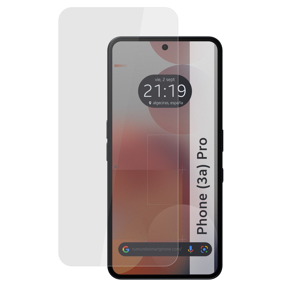 Protector Cristal Templado para Nothing Phone 3a Pro 5G Vidrio