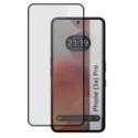 Protector Cristal Templado Completo 5D Full Glue Negro para Nothing Phone 3a Pro 5G Vidrio