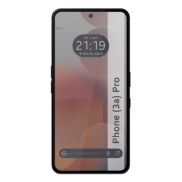 Protector Cristal Templado Completo 5D Full Glue Negro para Nothing Phone 3a Pro 5G Vidrio 2