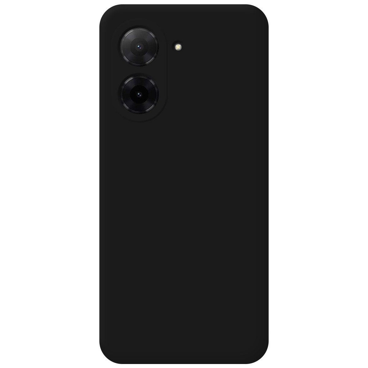 Funda Silicona Líquida Ultra Suave para Xiaomi Redmi A5 color Negra