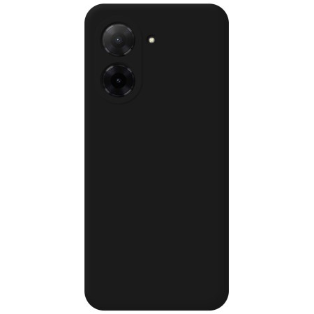Funda Silicona Líquida Ultra Suave para Xiaomi Redmi A5 color Negra