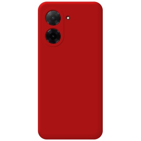 Funda Silicona Líquida Ultra Suave para Xiaomi Redmi A5 color Roja