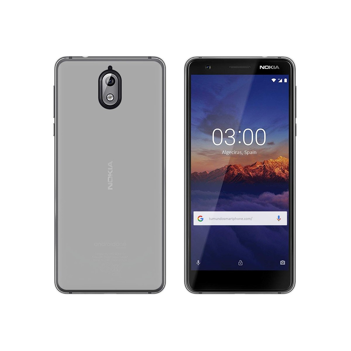 Funda Gel Tpu para Nokia 3.1 (2018) Color Transparente