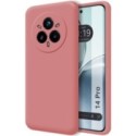 Funda Silicona Líquida Ultra Suave para Realme 14 Pro 5G color Rosa