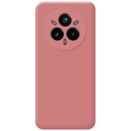 Funda Silicona Líquida Ultra Suave para Realme 14 Pro 5G color Rosa 2