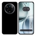 Funda Silicona Gel TPU Negra para Realme 14 Pro+ Plus 5G