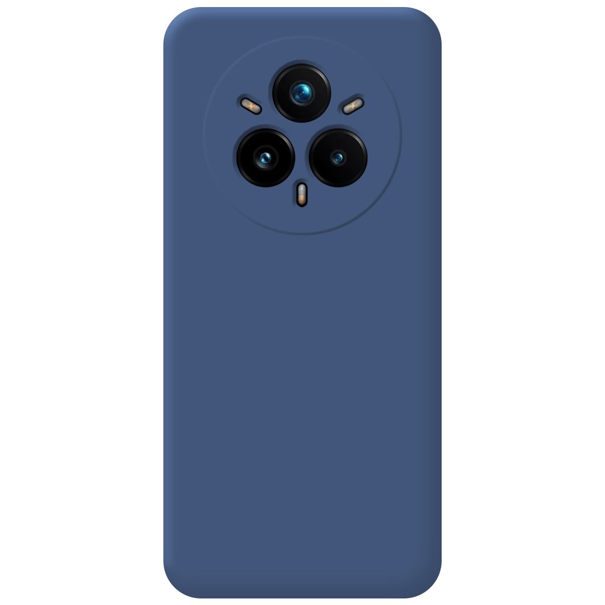 Funda Silicona Líquida Ultra Suave para Realme 14 Pro+ Plus 5G color Azul