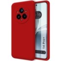 Funda Silicona Líquida Ultra Suave para Realme 14 Pro+ Plus 5G color Roja