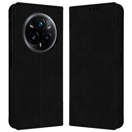 Funda Libro de Polipiel con tarjetero para Realme 14 Pro+ Plus 5G color Negra