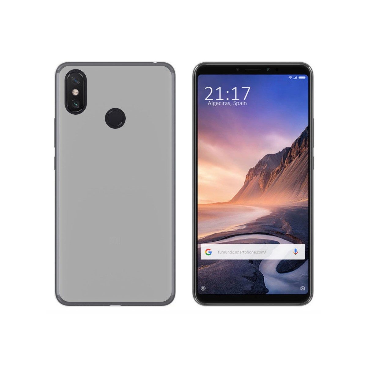 Funda Gel Tpu para Xiaomi Mi Max 3 Color Transparente