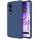 Funda Silicona Líquida Ultra Suave para Vivo V50 Lite 4G / 5G color Azul