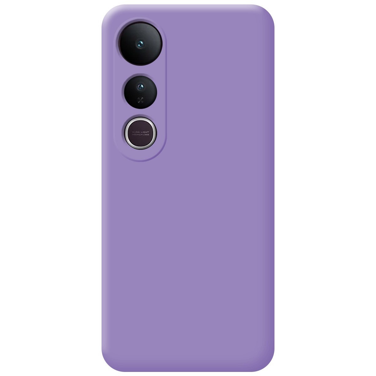 Funda Silicona Líquida Ultra Suave para Vivo V50 Lite 4G / 5G color Morada
