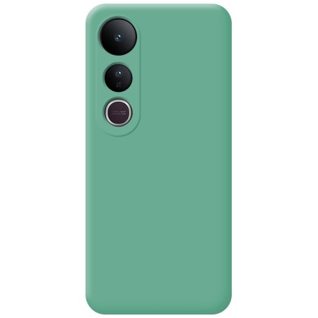 Funda Silicona Líquida Ultra Suave para Vivo V50 Lite 4G / 5G color Verde