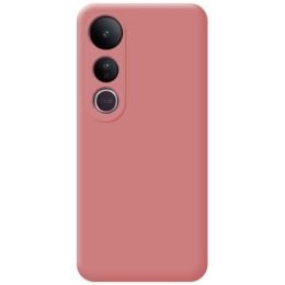 Funda Silicona Líquida Ultra Suave para Vivo V50 Lite 4G / 5G color Rosa 2