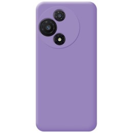 Funda Silicona Líquida Ultra Suave para TCL 60R 5G color Morada 2