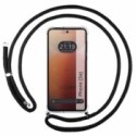 Funda Colgante Transparente para Nothing Phone 3a 5G con Cordon Negro