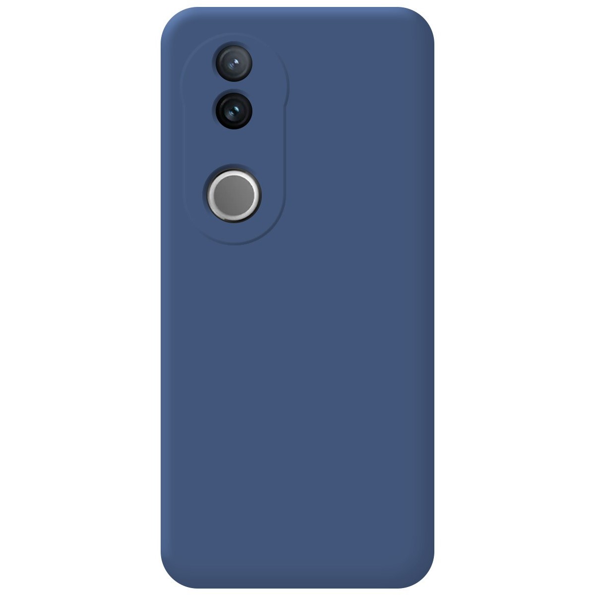 Funda Silicona Líquida Ultra Suave para Vivo V50 5G color Azul
