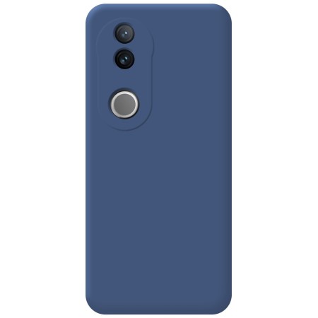 Funda Silicona Líquida Ultra Suave para Vivo V50 5G color Azul