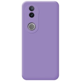 Funda Silicona Líquida Ultra Suave para Vivo V50 5G color Morada 2