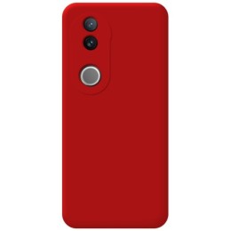 Funda Silicona Líquida Ultra Suave para Vivo V50 5G color Roja 2