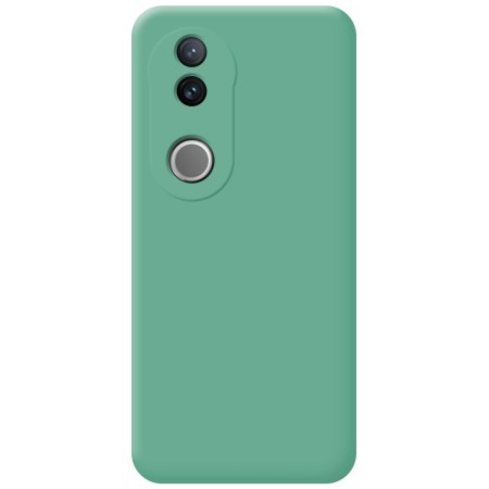 Funda Silicona Líquida Ultra Suave para Vivo V50 5G color Verde