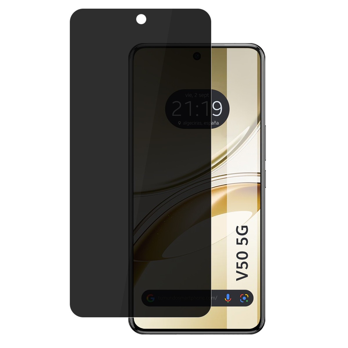 Protector Pantalla Hidrogel Privacidad Antiespías para Vivo V50 5G