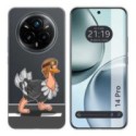 Funda Silicona Transparente para Realme 14 Pro 5G diseño Avestruz Dibujos
