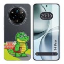 Funda Silicona Transparente para Realme 14 Pro 5G diseño Coco Dibujos