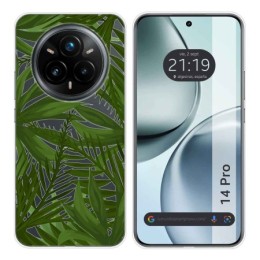 Funda Silicona Transparente para Realme 14 Pro 5G diseño Jungla Dibujos