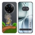 Funda Silicona Transparente para Realme 14 Pro 5G diseño Mono Dibujos