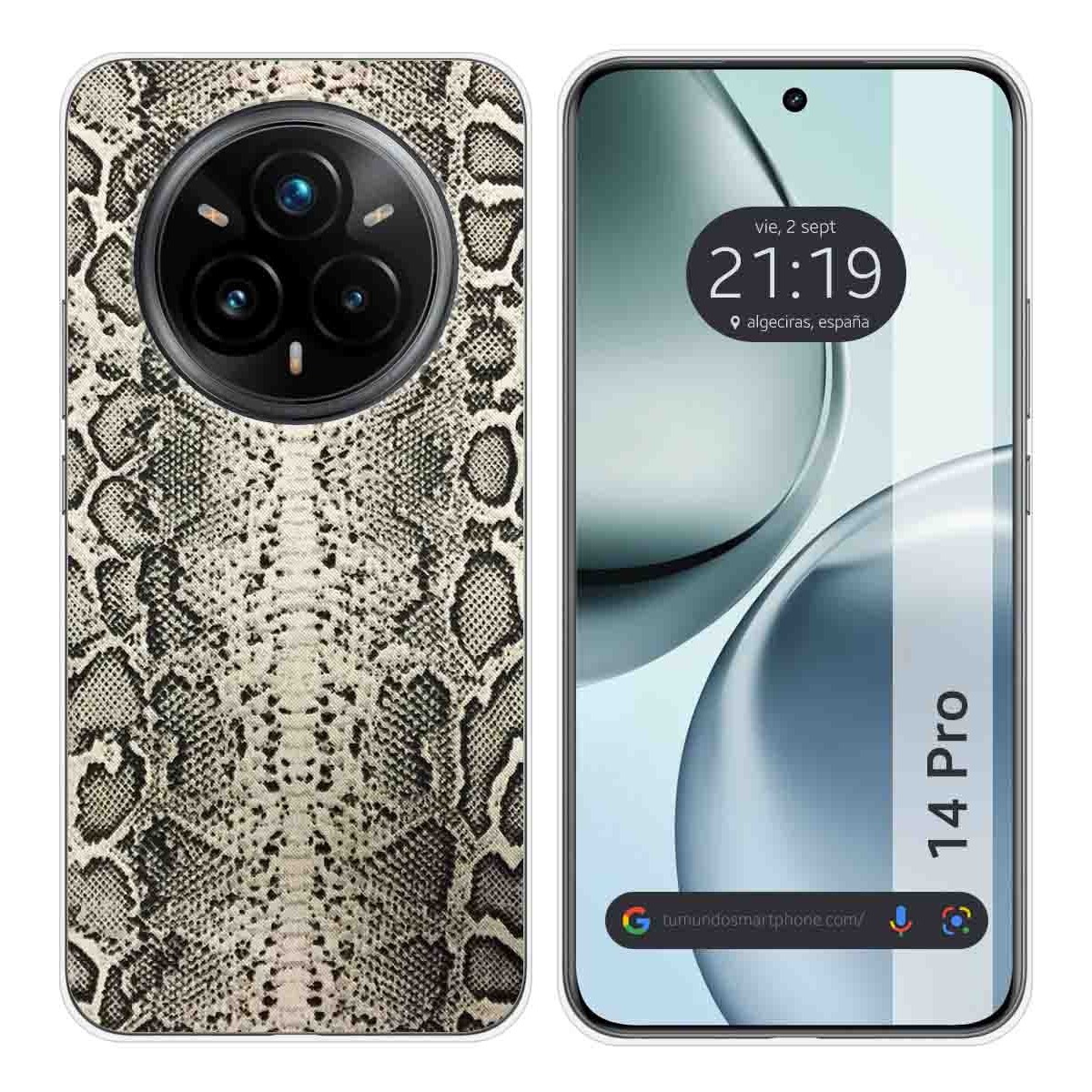 Funda Silicona para Realme 14 Pro 5G diseño Animal 01 Dibujos