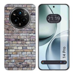 Funda Silicona para Realme 14 Pro 5G diseño Ladrillo 02 Dibujos