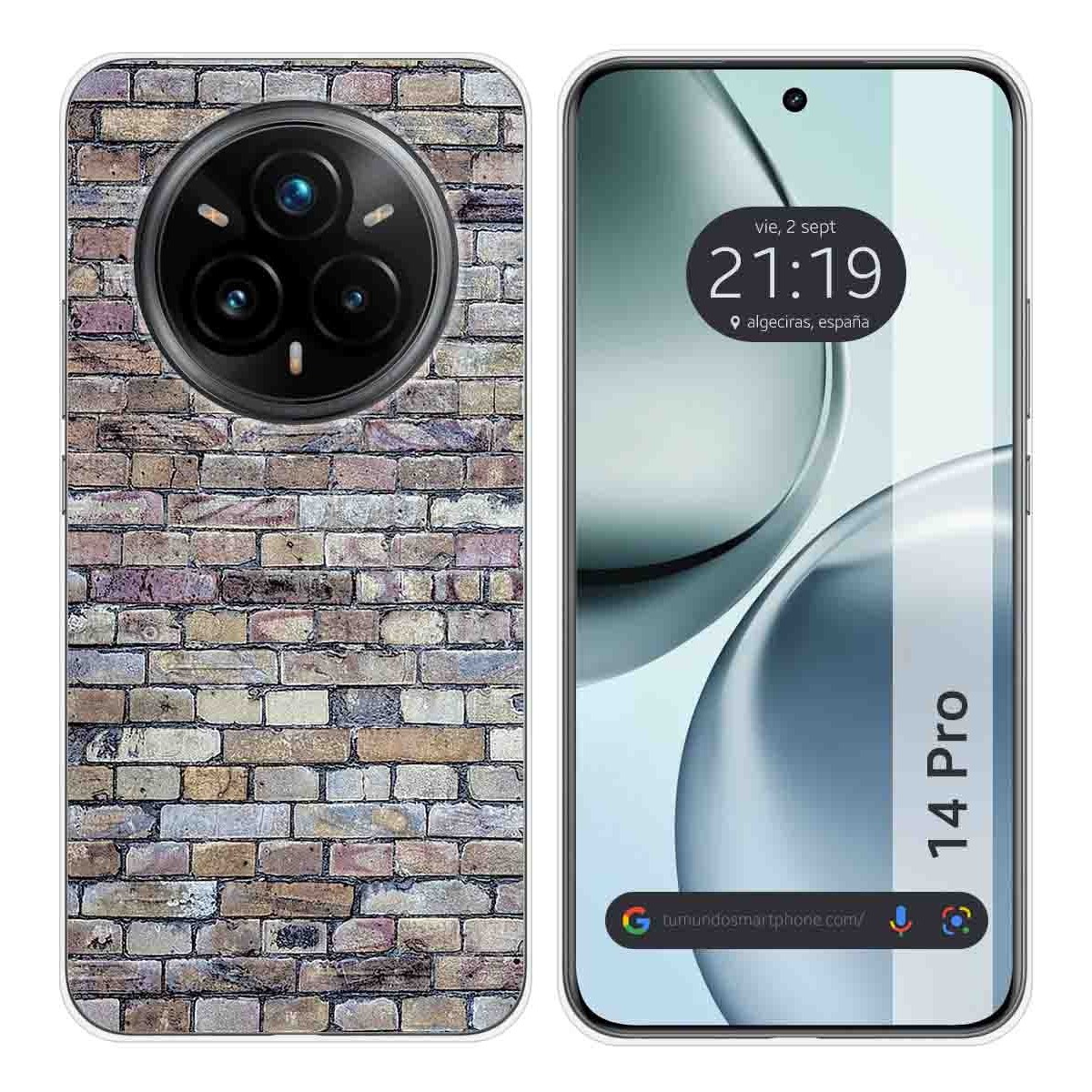 Funda Silicona para Realme 14 Pro 5G diseño Ladrillo 02 Dibujos