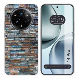 Funda Silicona para Realme 14 Pro 5G diseño Ladrillo 05 Dibujos