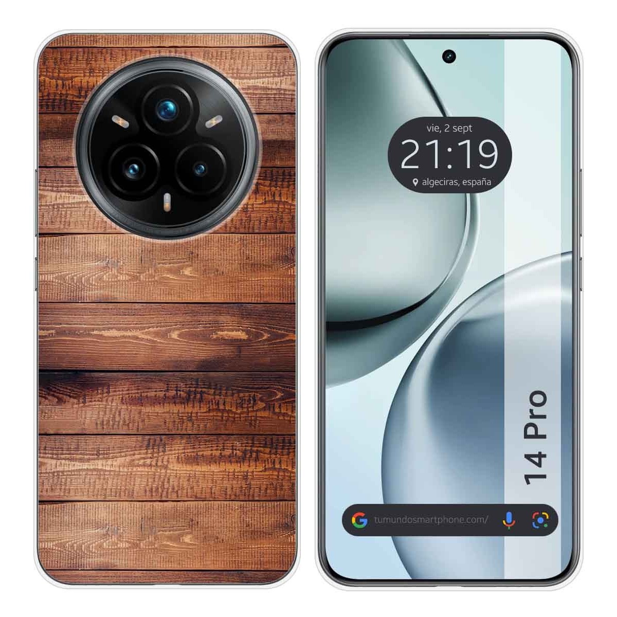 Funda Silicona para Realme 14 Pro 5G diseño Madera 02 Dibujos