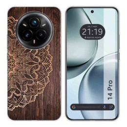 Funda Silicona para Realme 14 Pro 5G diseño Madera 06 Dibujos