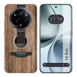 Funda Silicona para Realme 14 Pro 5G diseño Madera 11 Dibujos