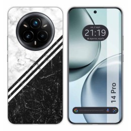 Funda Silicona para Realme 14 Pro 5G diseño Mármol 01 Dibujos