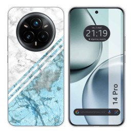 Funda Silicona para Realme 14 Pro 5G diseño Mármol 02 Dibujos