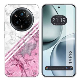 Funda Silicona para Realme 14 Pro 5G diseño Mármol 03 Dibujos