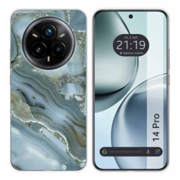 Funda Silicona para Realme 14 Pro 5G diseño Mármol 09 Dibujos