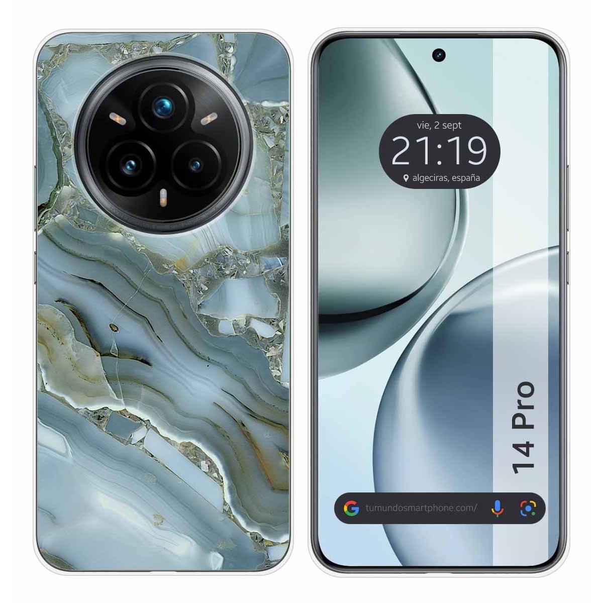 Funda Silicona para Realme 14 Pro 5G diseño Mármol 09 Dibujos