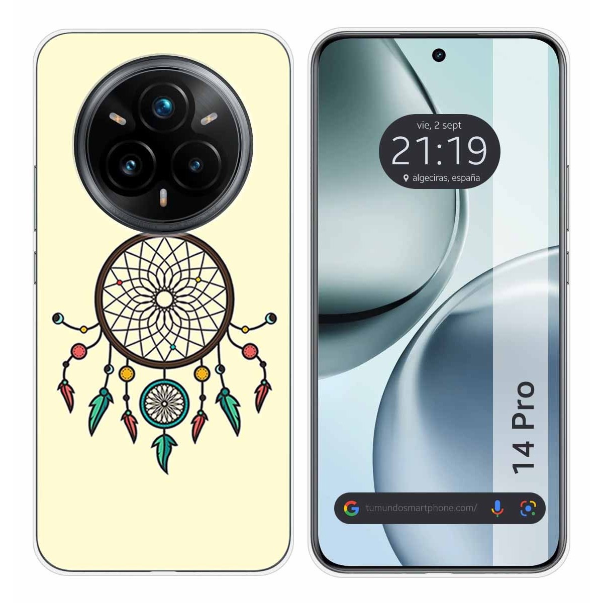 Funda Silicona para Realme 14 Pro 5G diseño Atrapasueños Dibujos