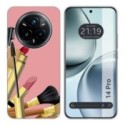 Funda Silicona para Realme 14 Pro 5G diseño Brochas Dibujos