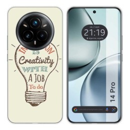 Funda Silicona para Realme 14 Pro 5G diseño Creativity Dibujos
