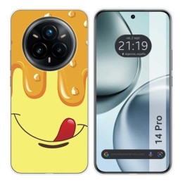 Funda Silicona para Realme 14 Pro 5G diseño Helado Vainilla Dibujos